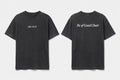 John 16:33 black tee mockup