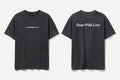 1 Corinthians 16:14 black tee mockup
