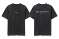 Jeremiah 29:11 black tee mockup