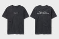 Psalm 34:8 black tee mockup