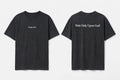 Psalm 62:5 black tee mockup