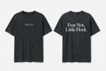 Luke 12:32 black tee mockup