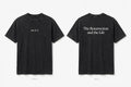 John 11:25 black tee mockup
