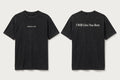 Matthew 11:28 black tee mockup